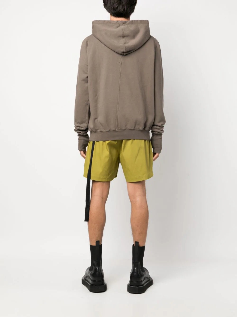 RICK OWENS DRKSHDW Gauntlet Knit Hoodie Dust - 5