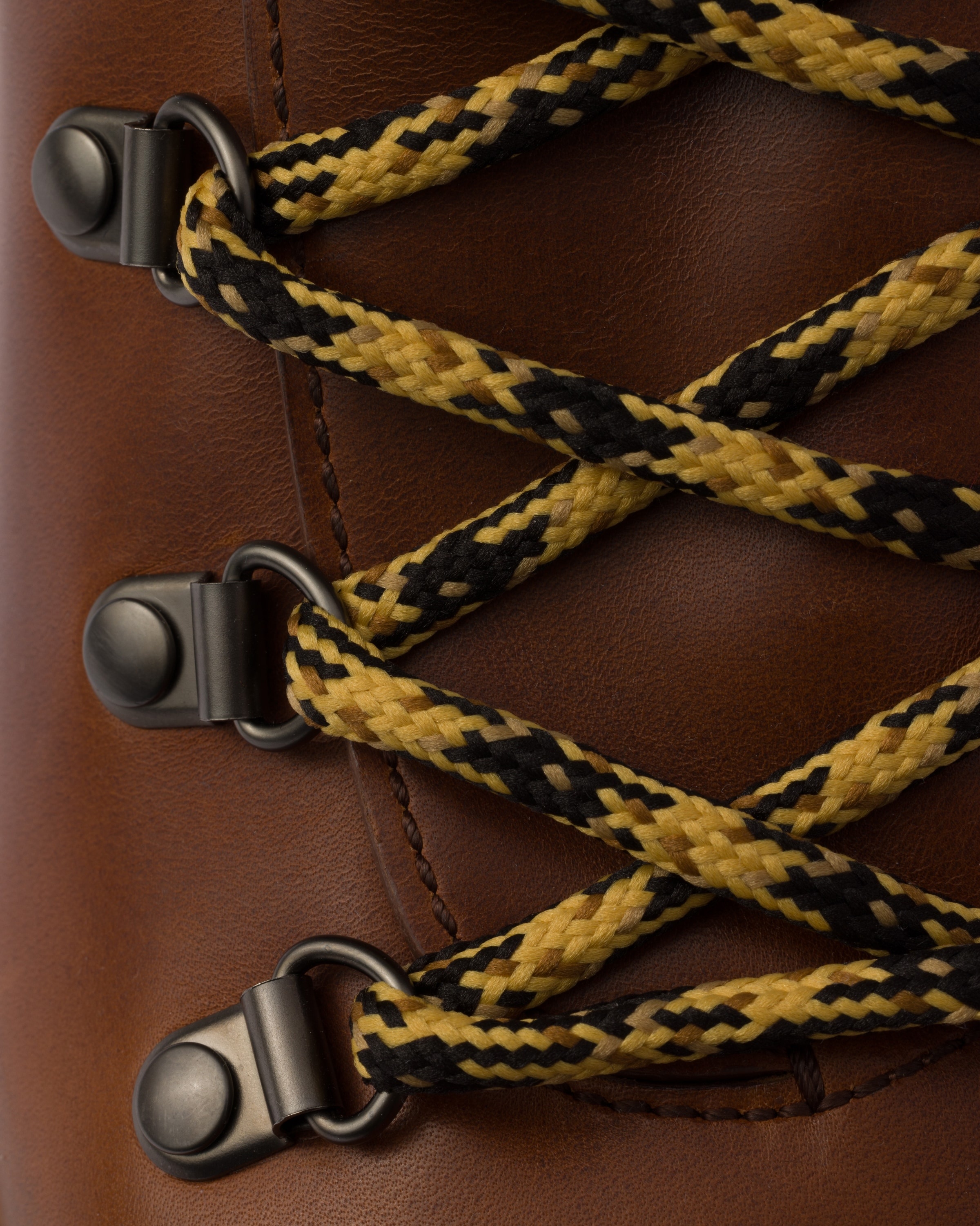 Leather laced booties - 7