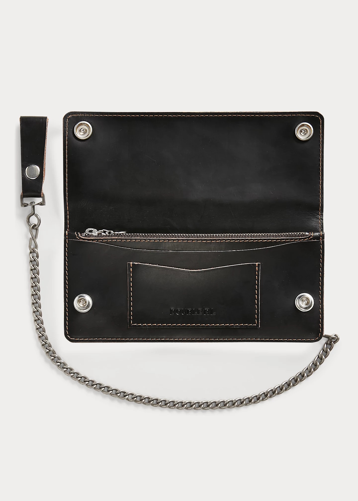Leather Chain Wallet - 3