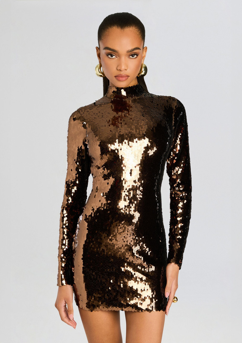 GENELLE SEQUIN DRESS 5