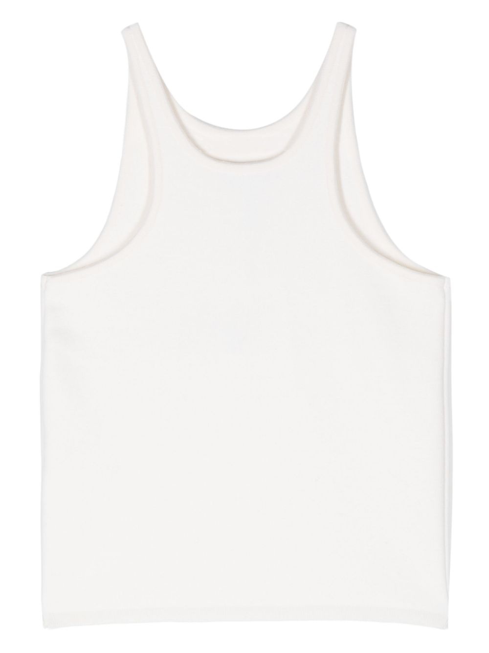 scoop-neck knitted tank top - 2