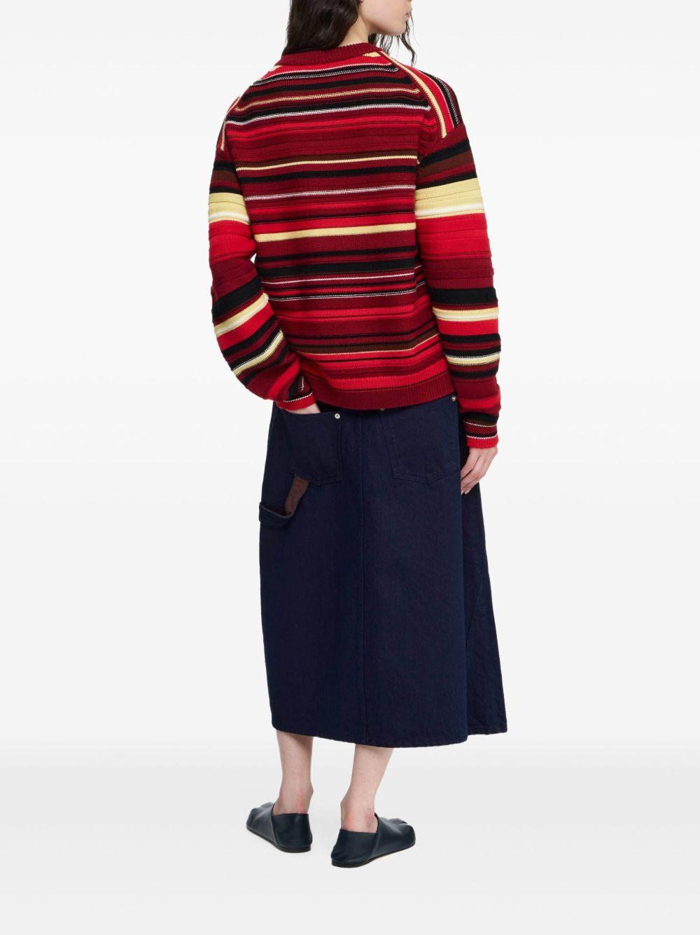 striped jumper - 3