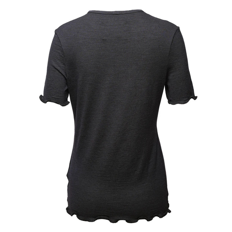 Jil Sander Embroidered Stretch Silk Linen Top outlook