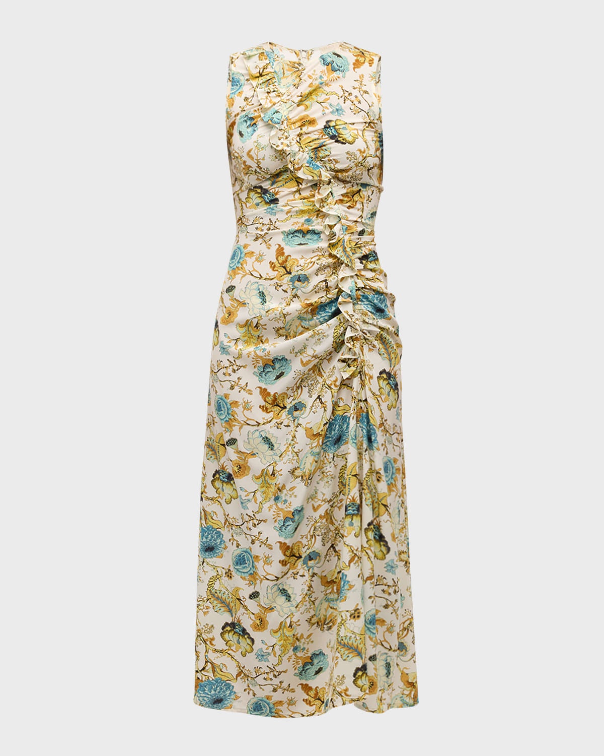 Lorna Floral Midi Dress - 1