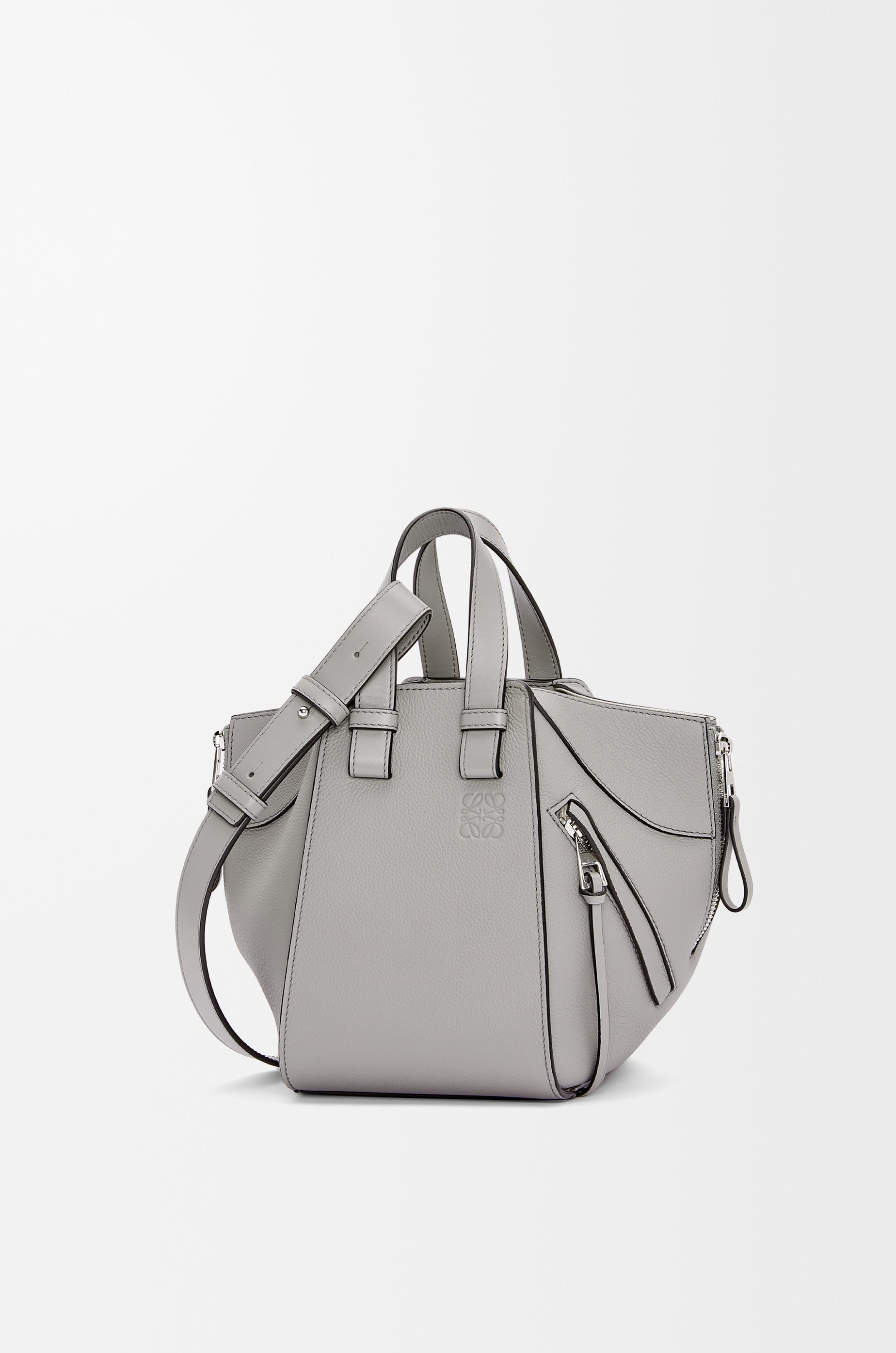 Compact Hammock bag in soft grained calfskin - 2
