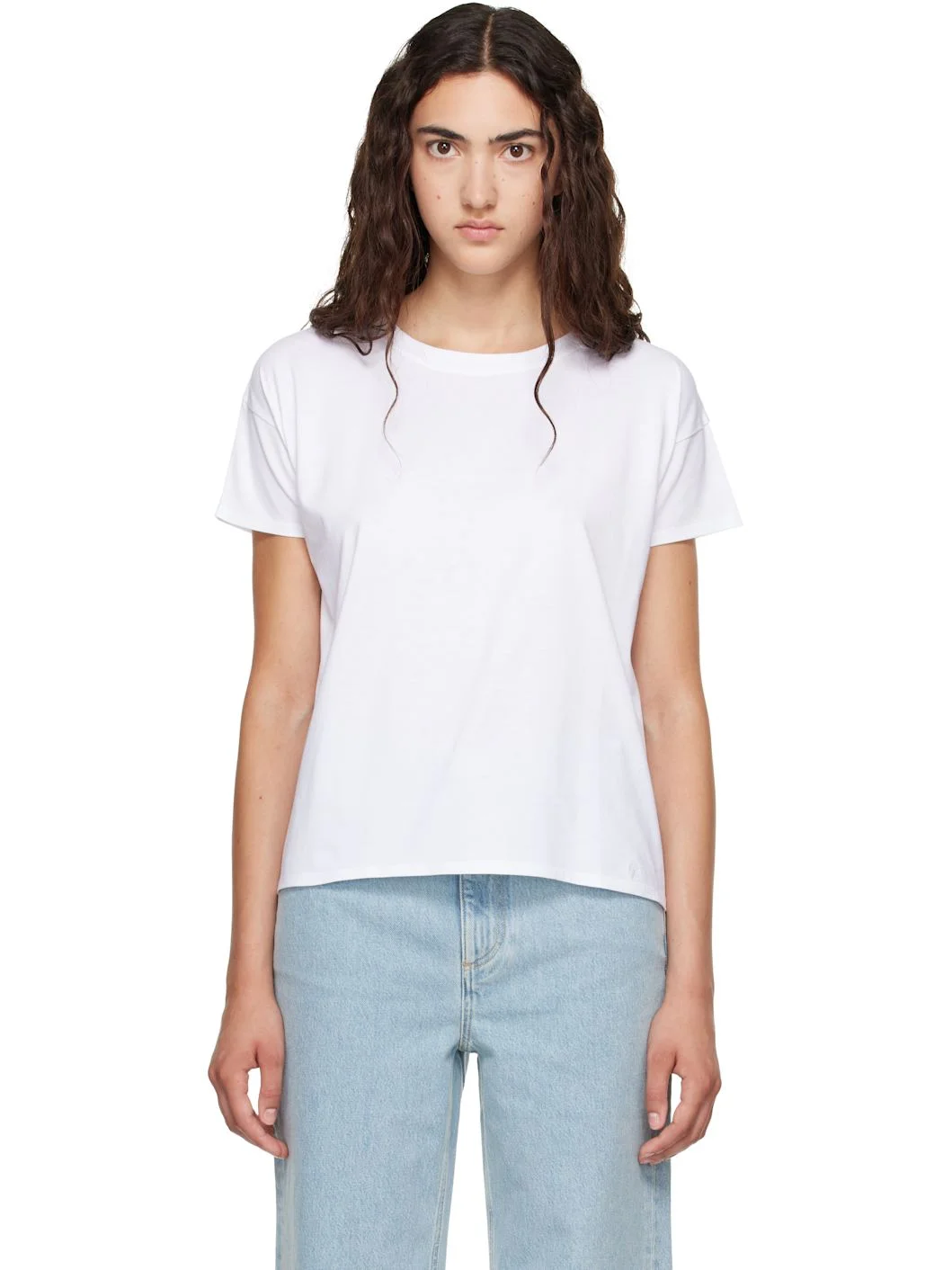 White Basiluzzo LDS T-shirt - 1
