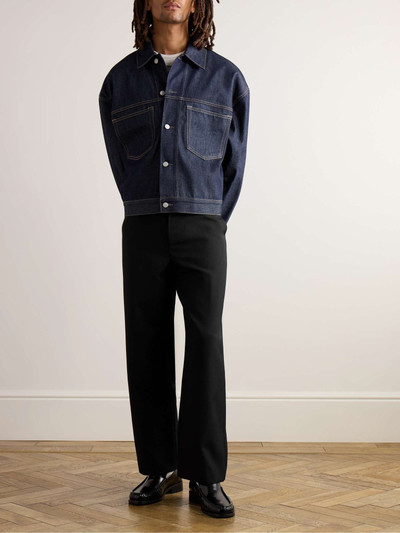 Acne Studios Prop Straight-Leg Canvas Trousers outlook