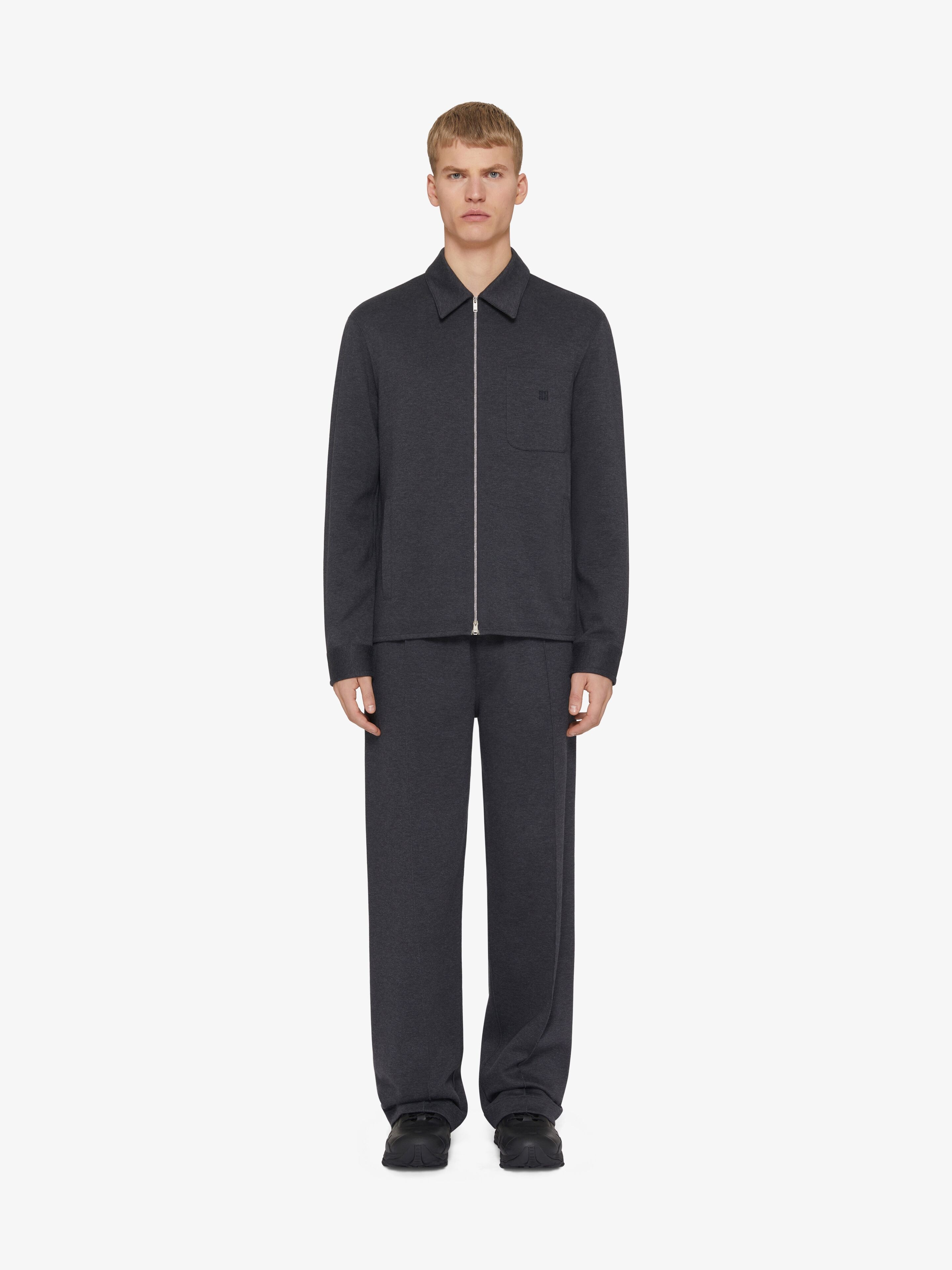 ZIPPED SHIRT IN FLEECE - 2