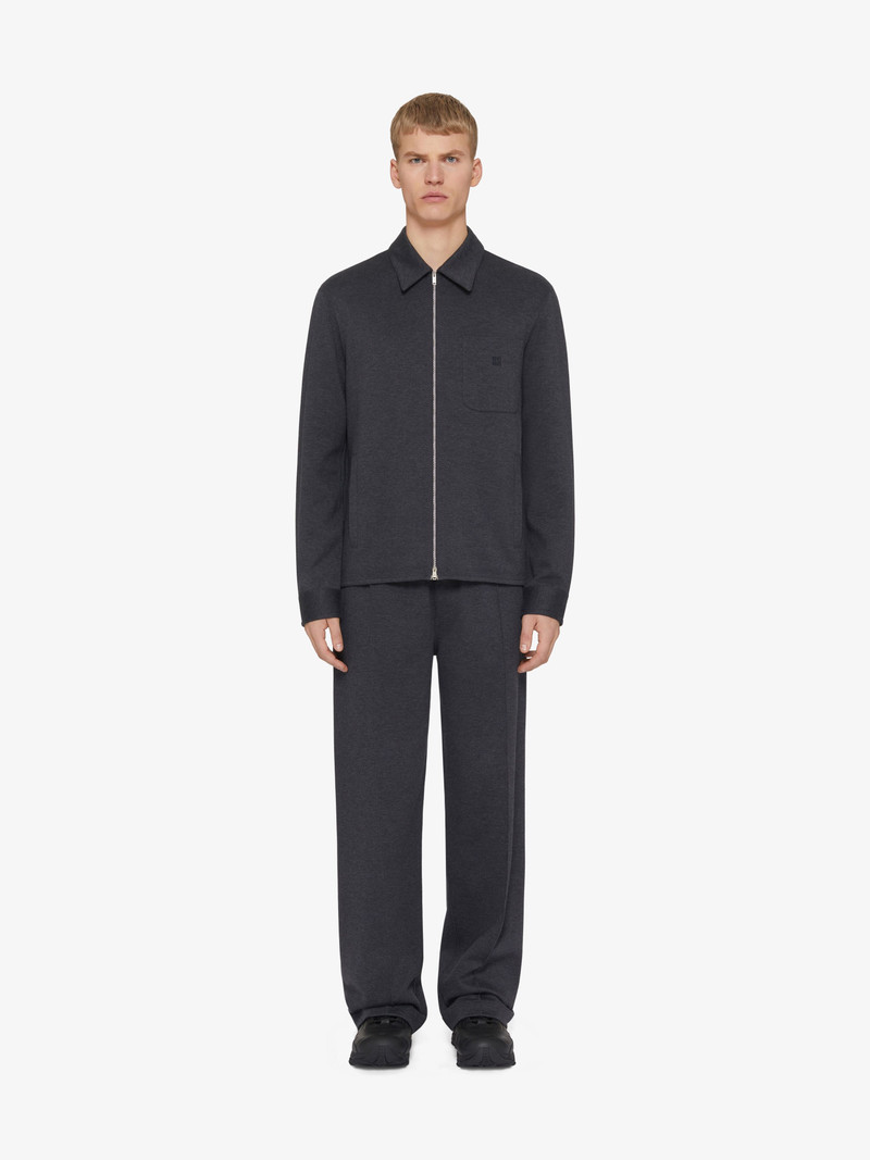 Givenchy ZIPPED SHIRT IN FLEECE outlook