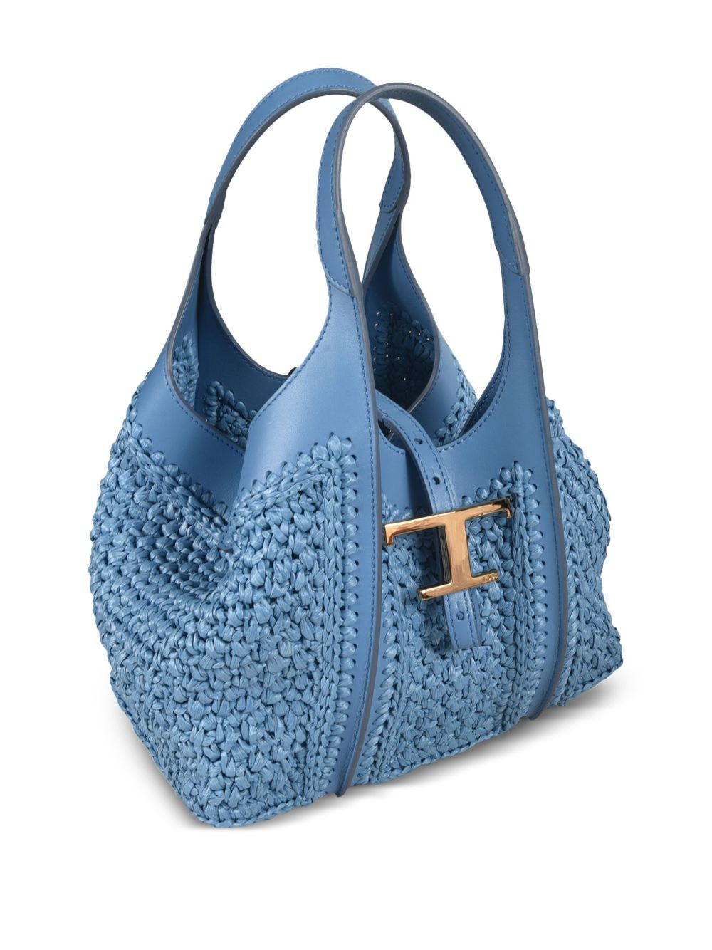 leather tote bag - 3