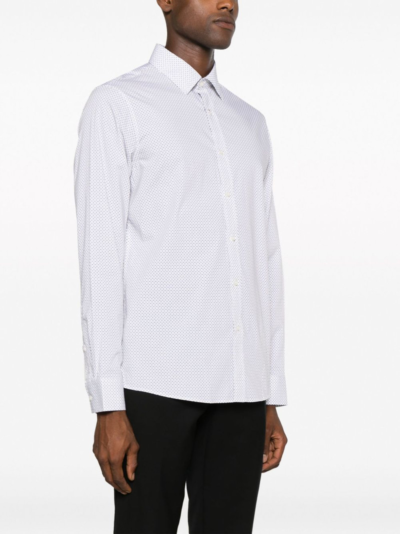 Ls Spread Mosaic Star stretch-cotton shirt 3