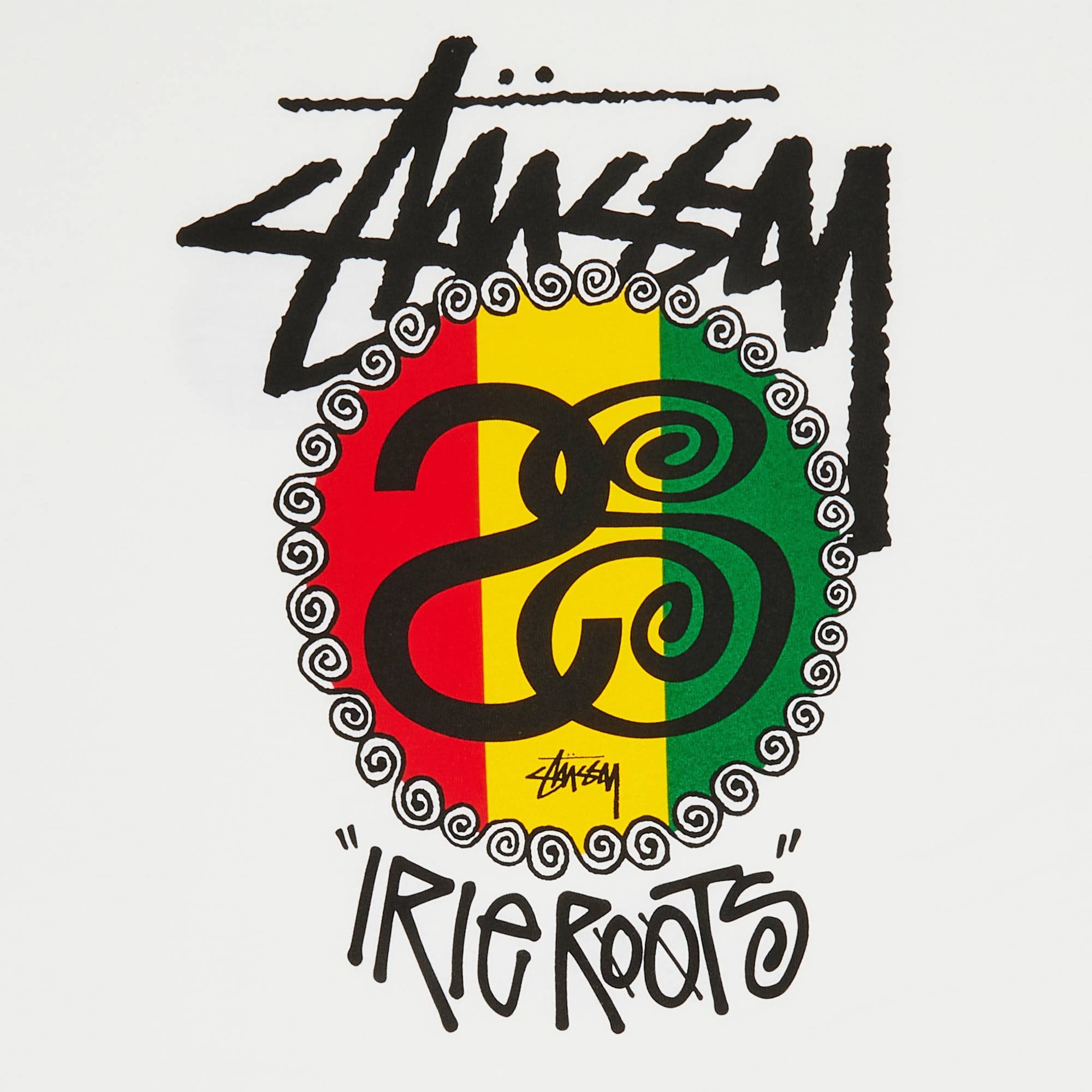 Stussy Irie Roots Tee 'White' - 3