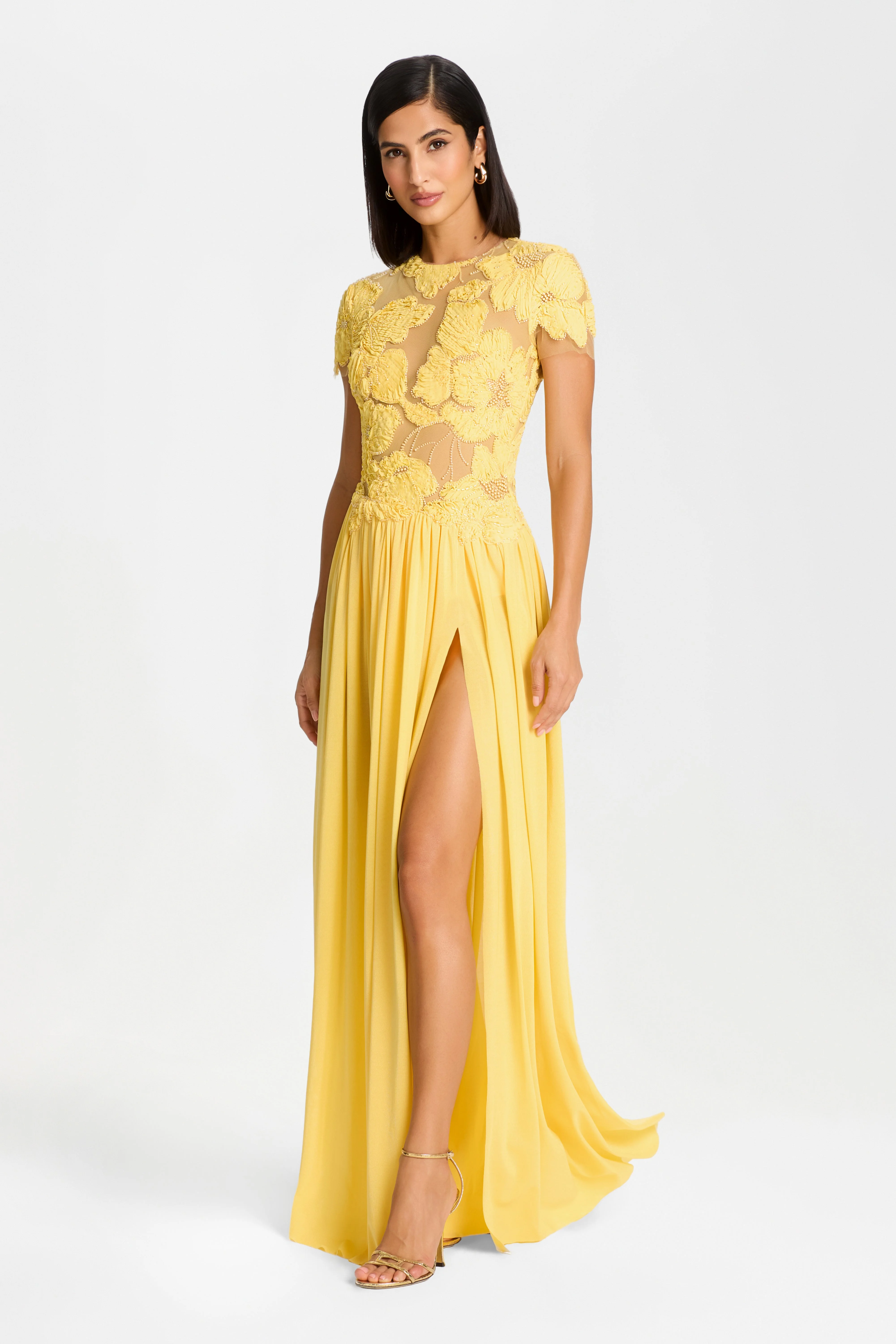 SLOANE Yellow DRESS - 1