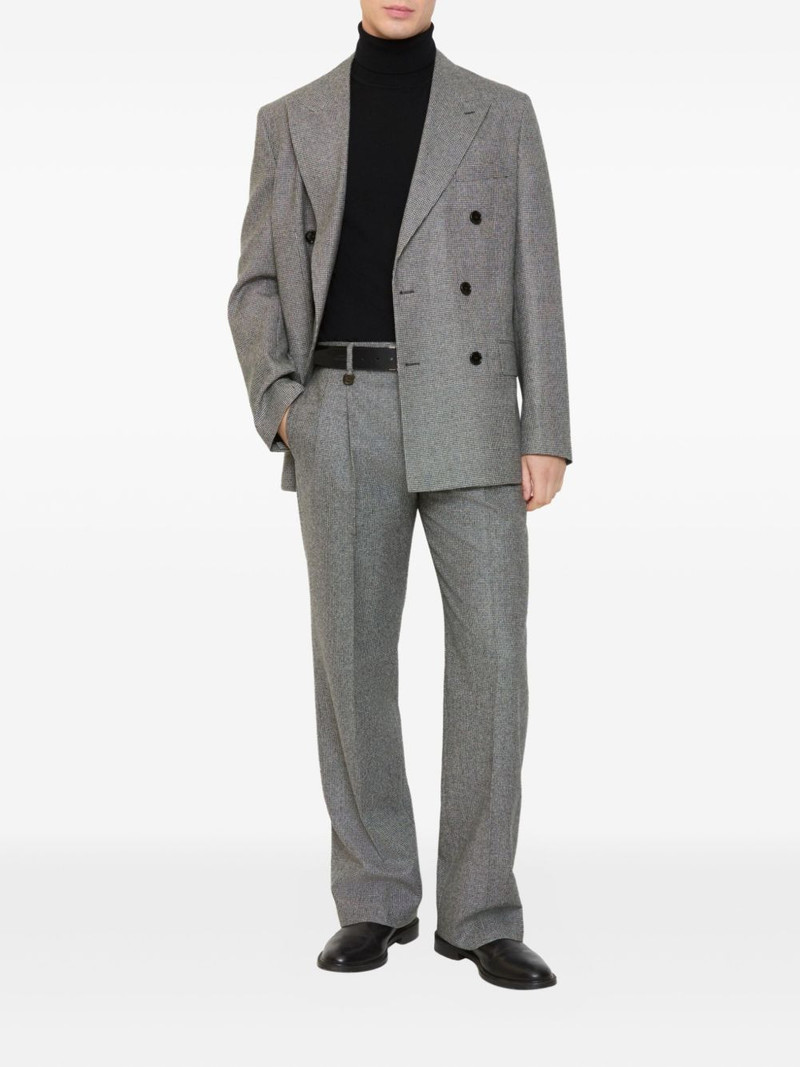 Burberry Puppytooth check tailored trousers outlook