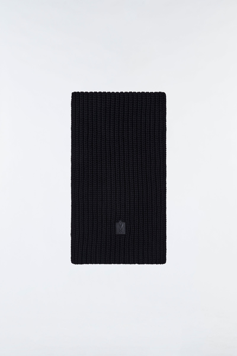 MACKAGE NELL Rectangular merino wool scarf outlook