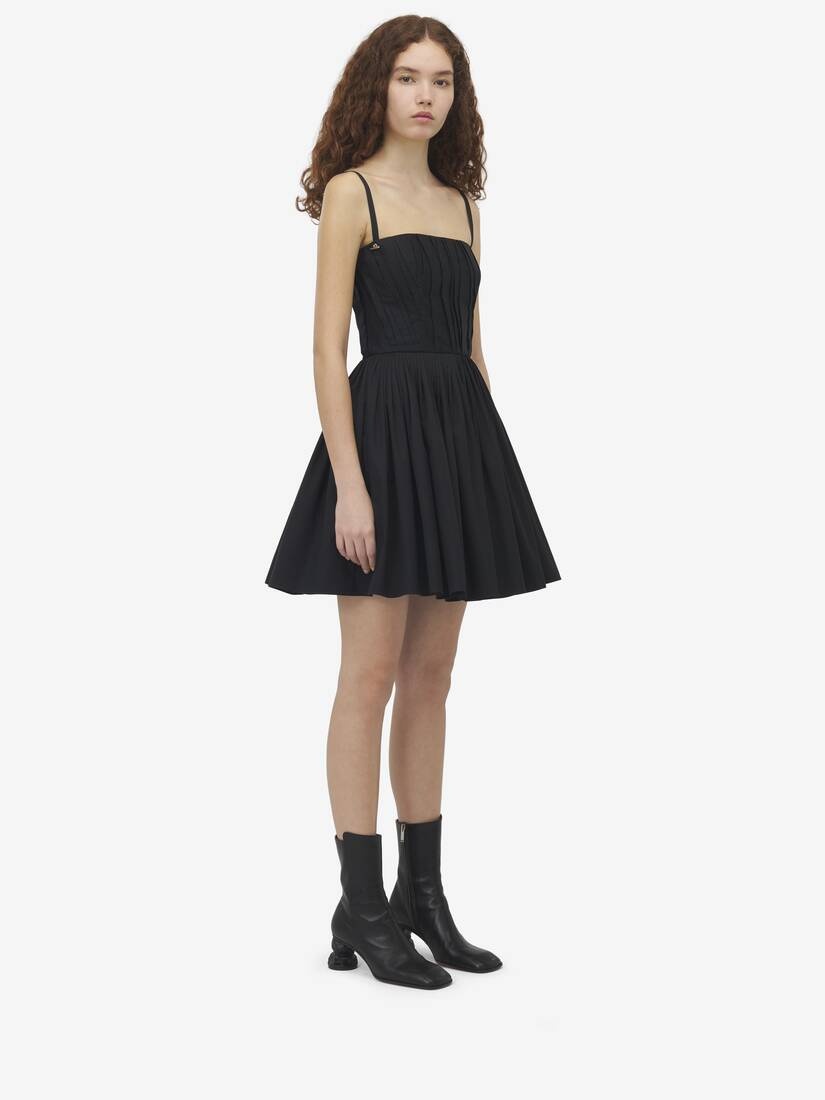Gathered Mini Dress - 3