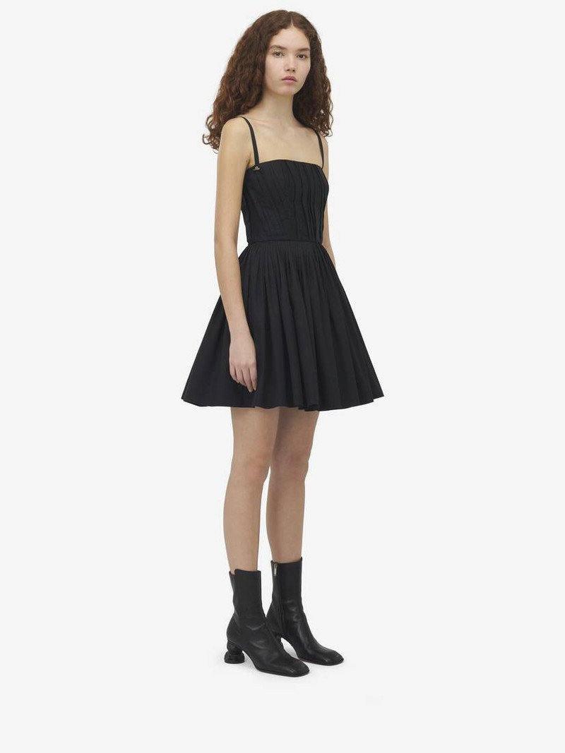 Gathered Mini Dress 3
