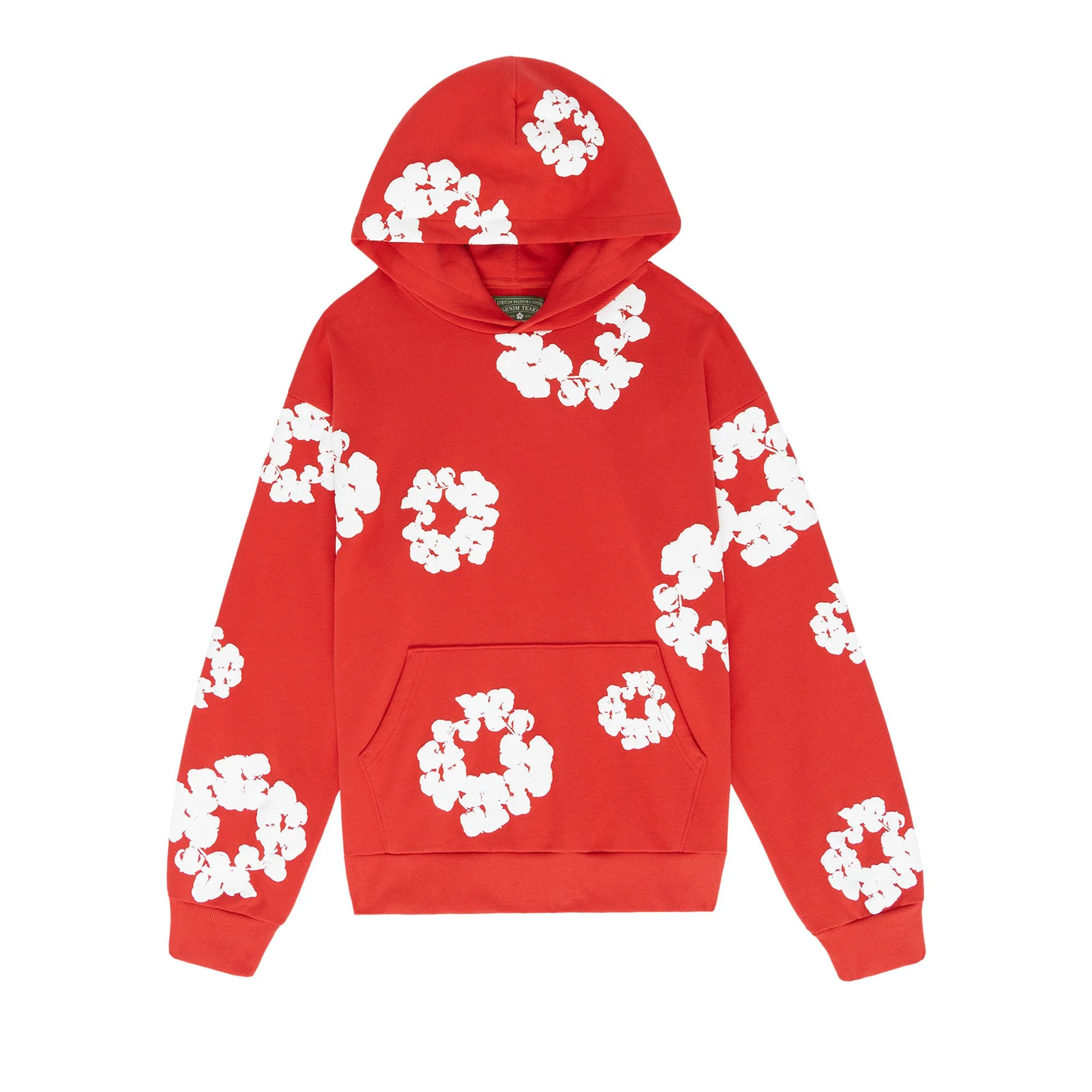 Denim Tears The Cotton Wreath Sweatshirt 'Red' - 1