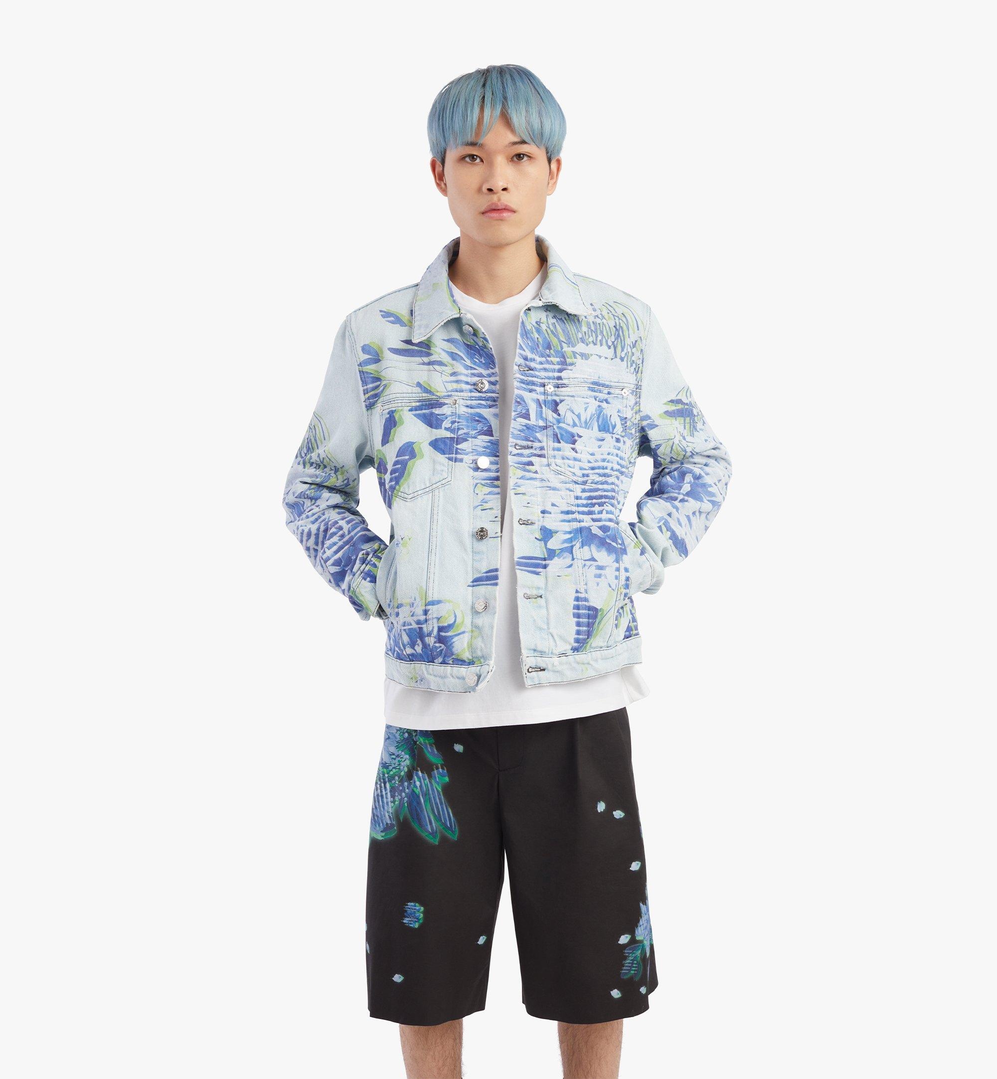 Men’s Tech Flower Denim Jacket - 2