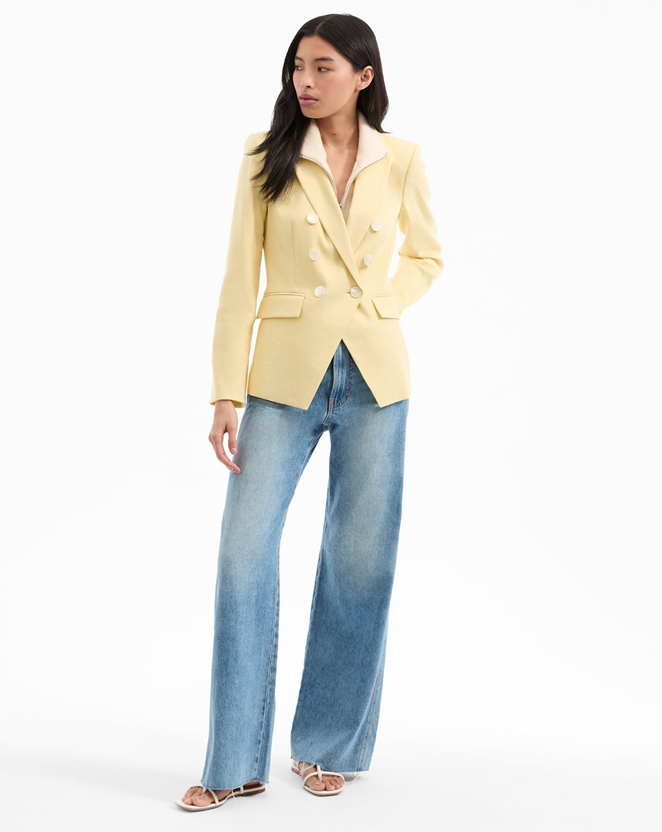 MILLER STRETCH-LINEN DICKEY JACKET - 2