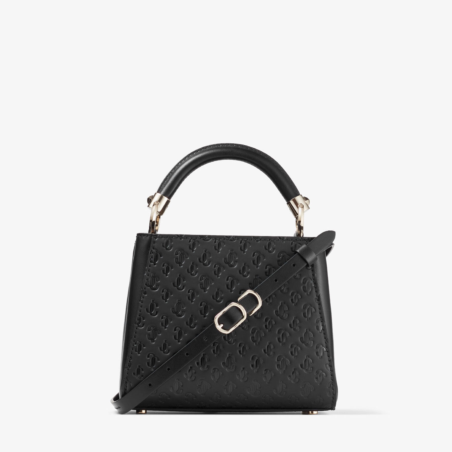 Varenne Top Handle Mini
Black JC Monogram-Print and Leather Top Handle Bag - 7