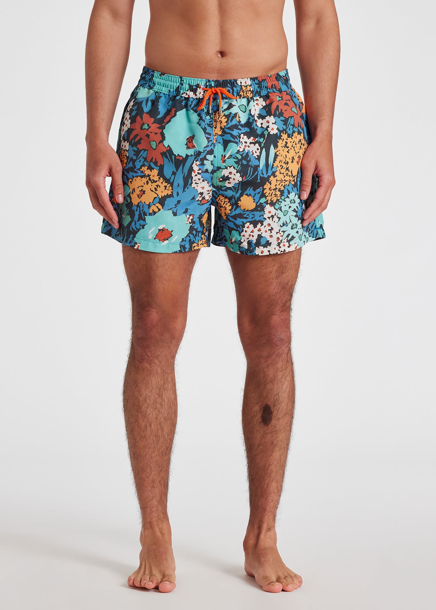 'Tropical Floral' Swim Shorts - 5