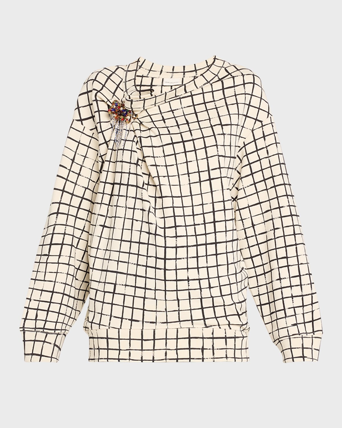 Hatties Windowpane Sweater - 1