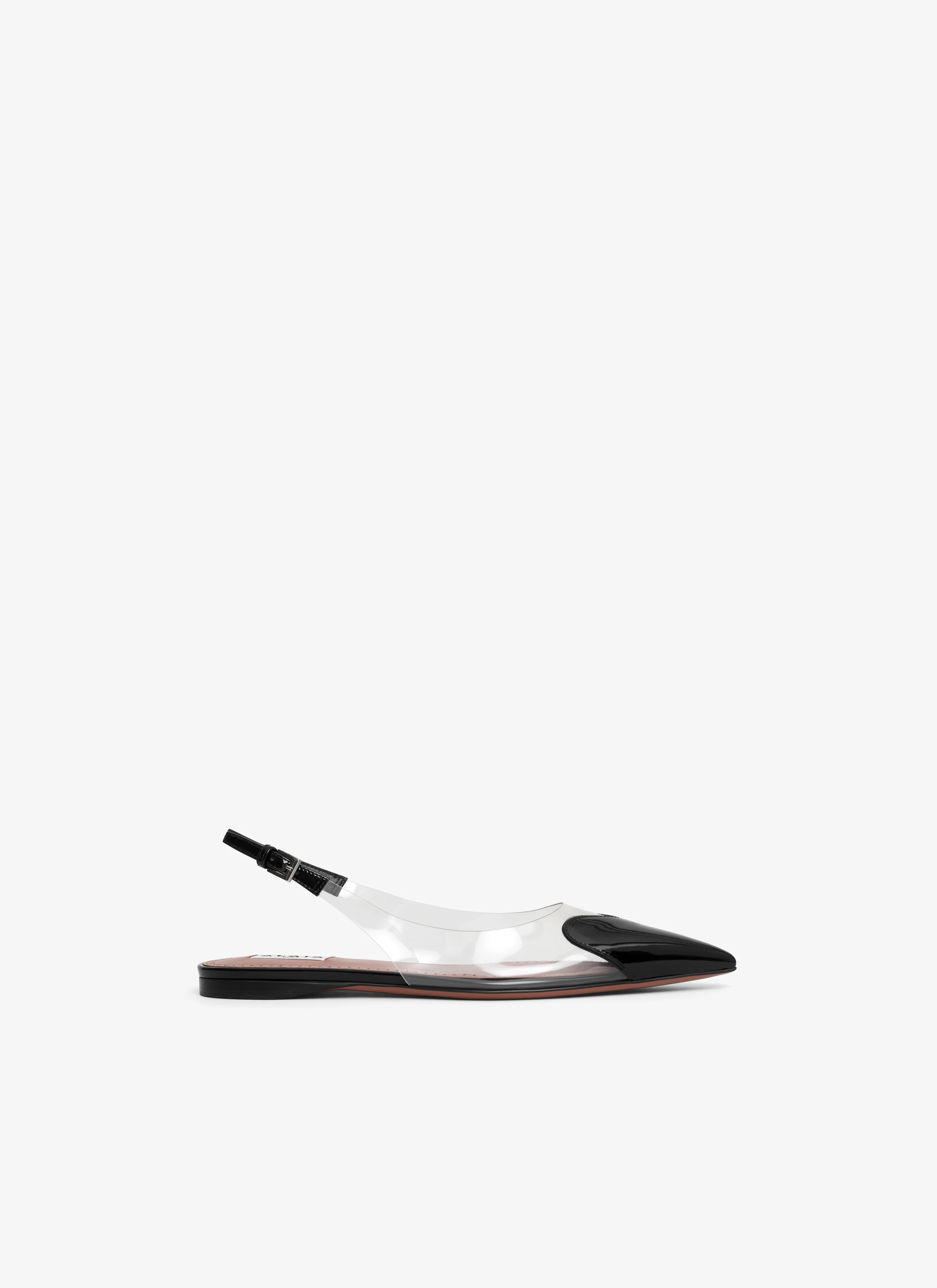 LE CŒUR FLAT SLINGBACKS IN PATENT CALFSKIN - 1