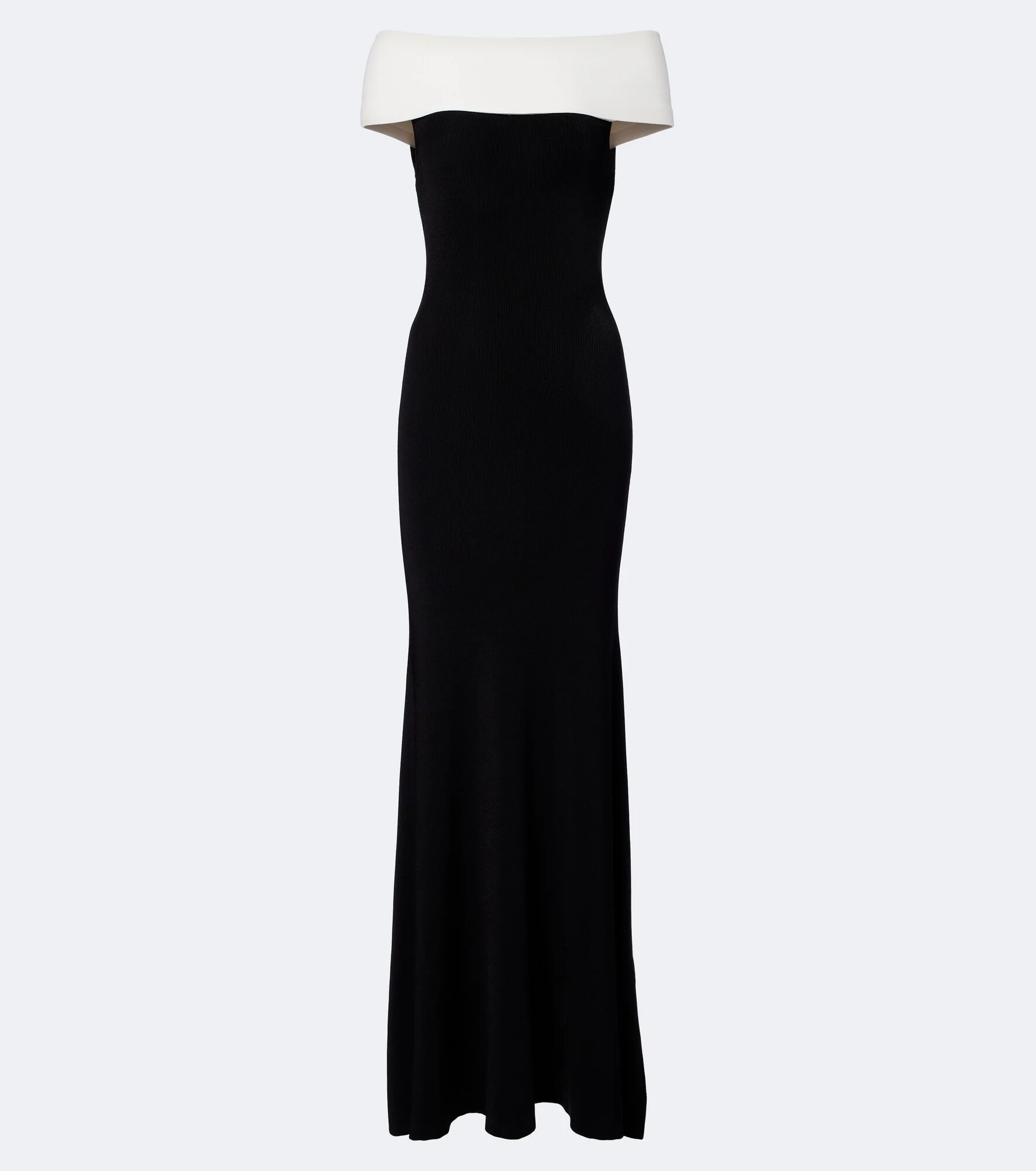 Off-shoulder gown - 1