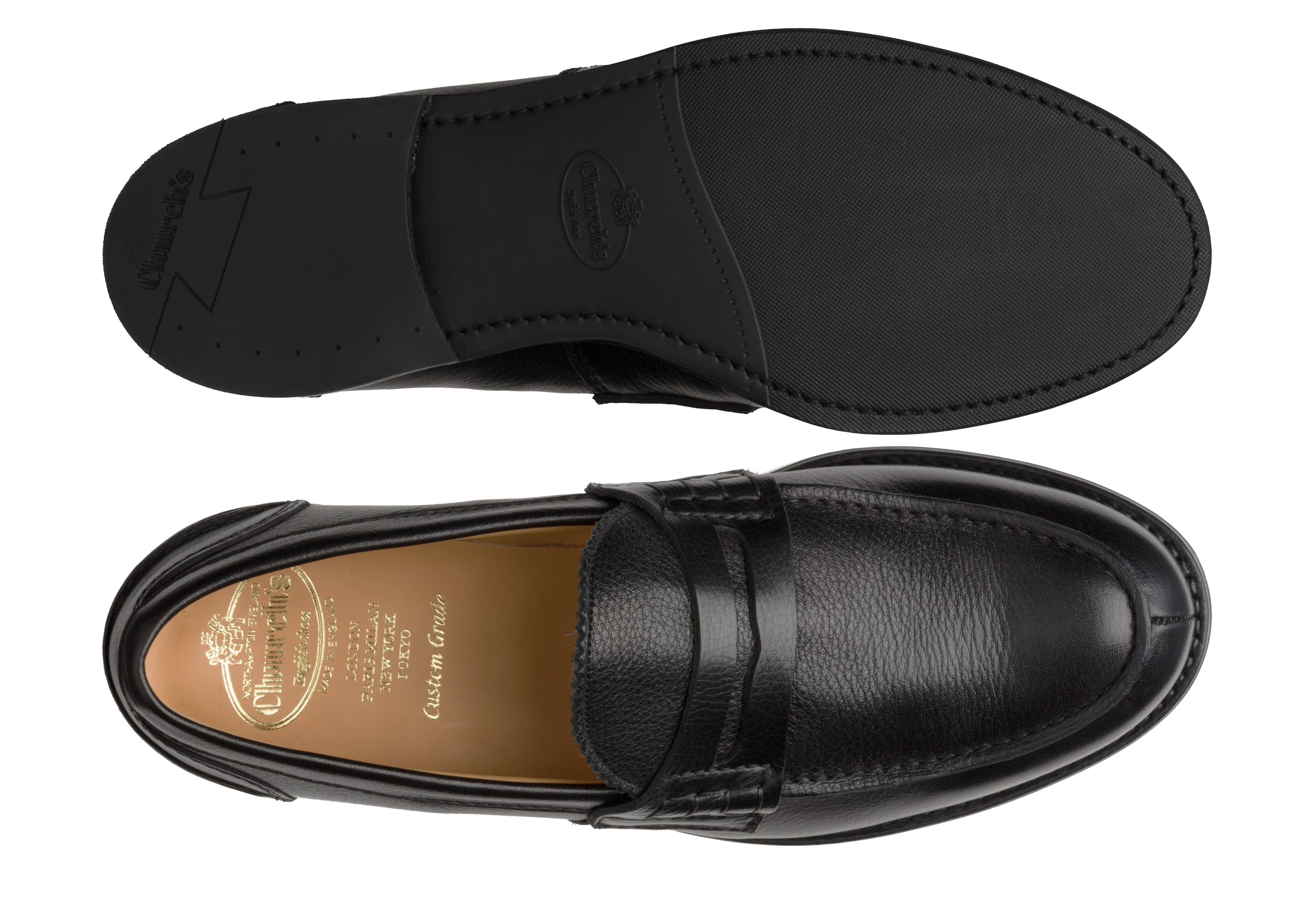 Pembrey r 2
Soft Grain Calf Leather Loafer Black - 3