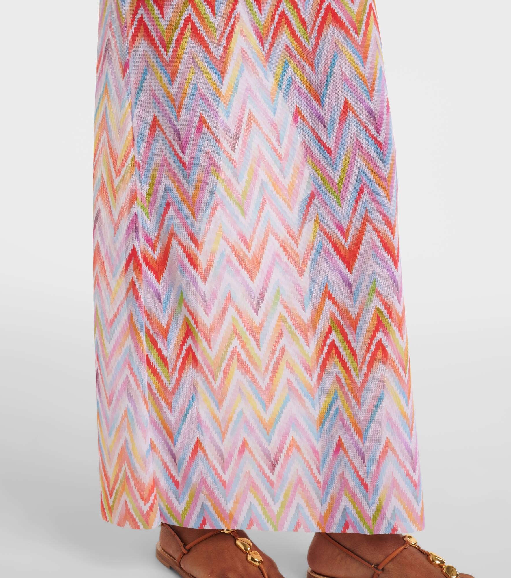 Chevron tulle beach dress - 6