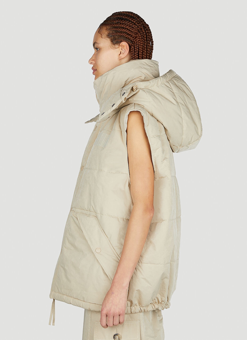 Oversized Puffer Gilet - 3