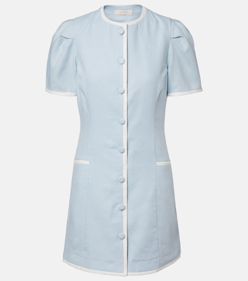 Madeline linen minidress 1