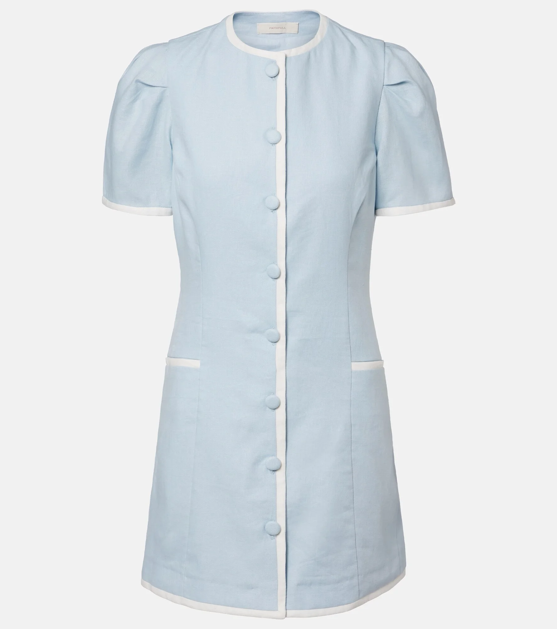 Madeline linen minidress - 1