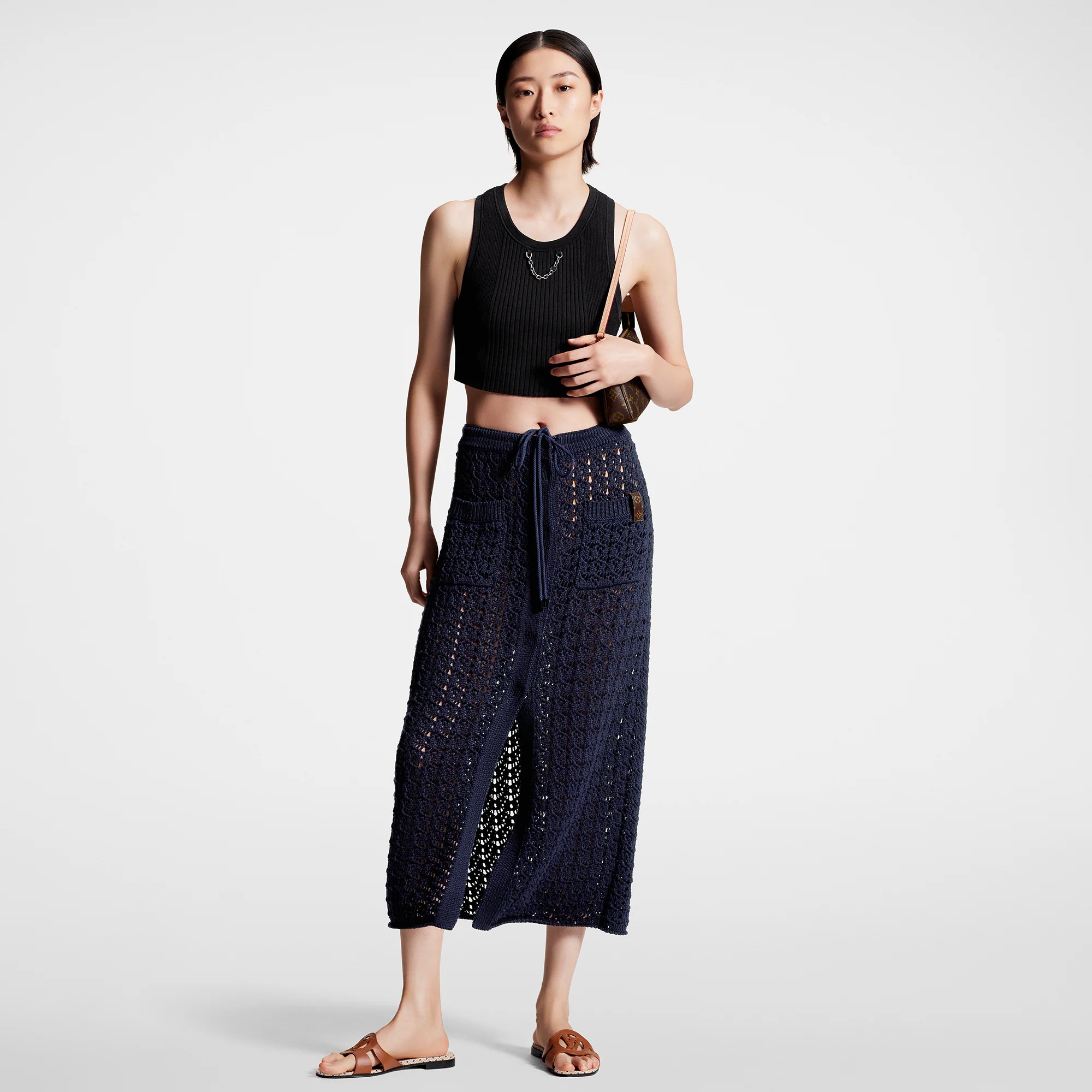 Crochet Knit Skirt - 4