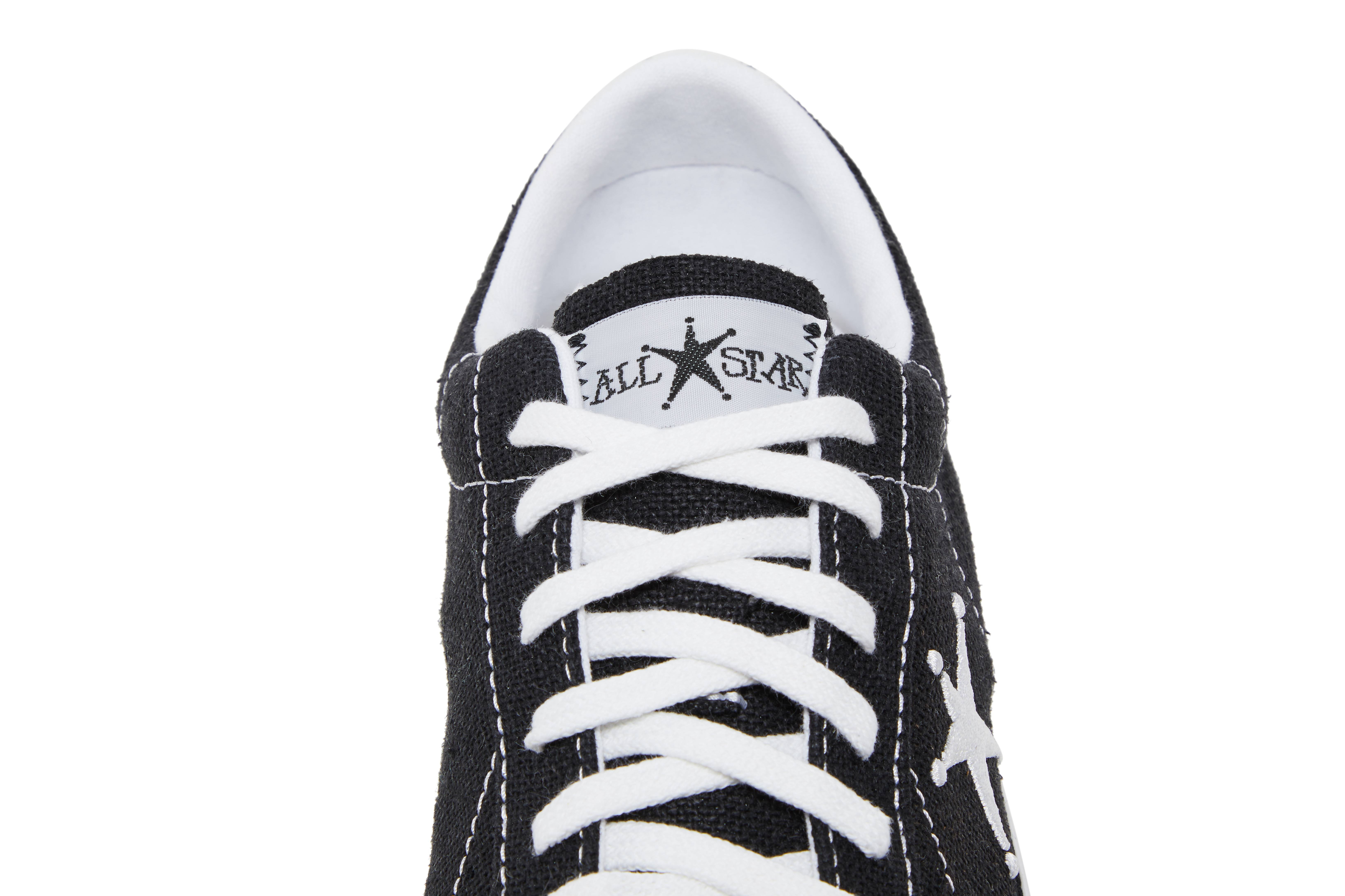 Converse Stussy x One Star Low 'Black' | goat | REVERSIBLE