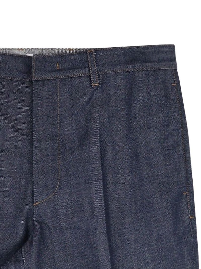 Jil Sander washed pleated shorts outlook