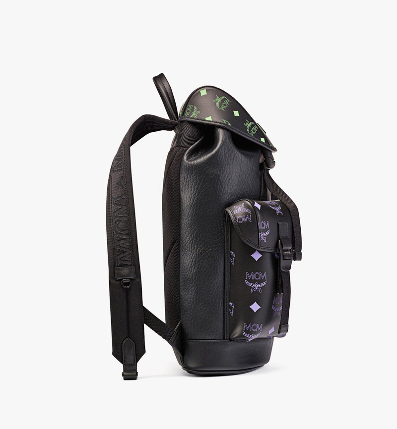 Brandenburg Backpack in Color Splash Logo Leather 3