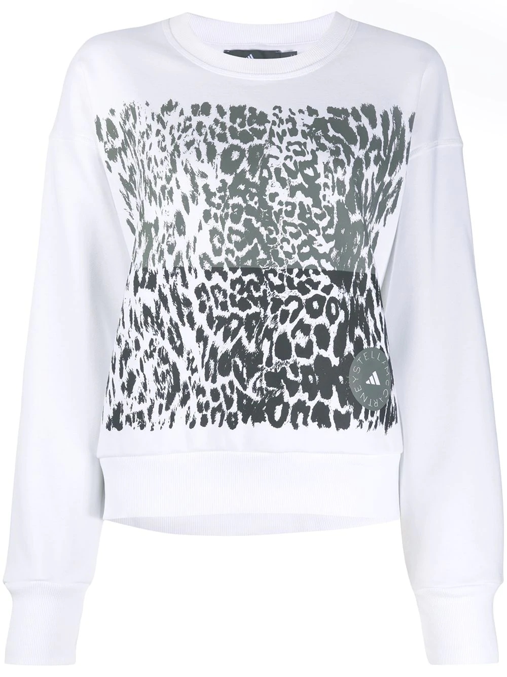 leopard-print sweatshirt - 1