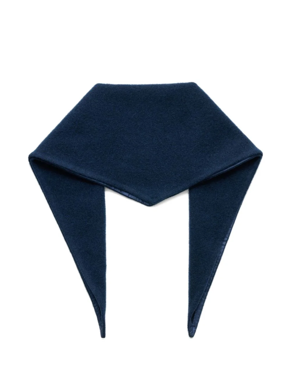 triangle virgin wool scarf - 1