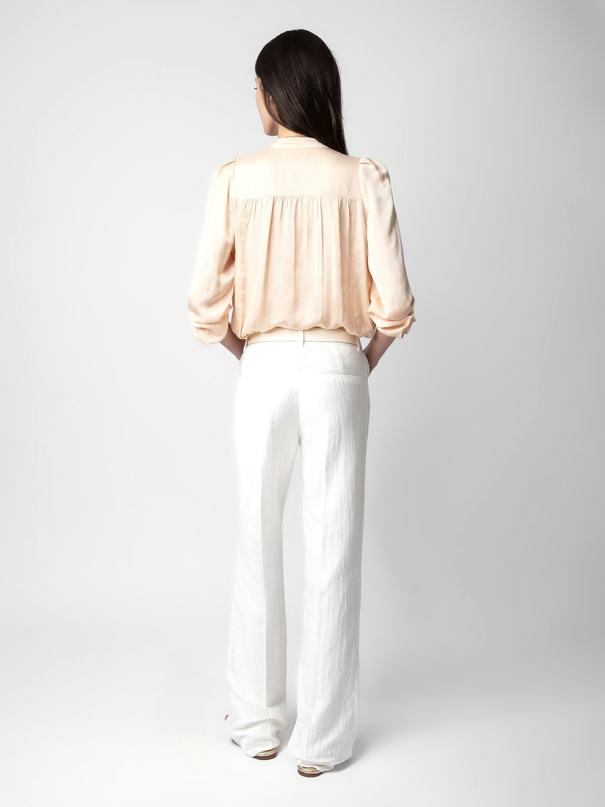 Tchin Satin Blouse - 3