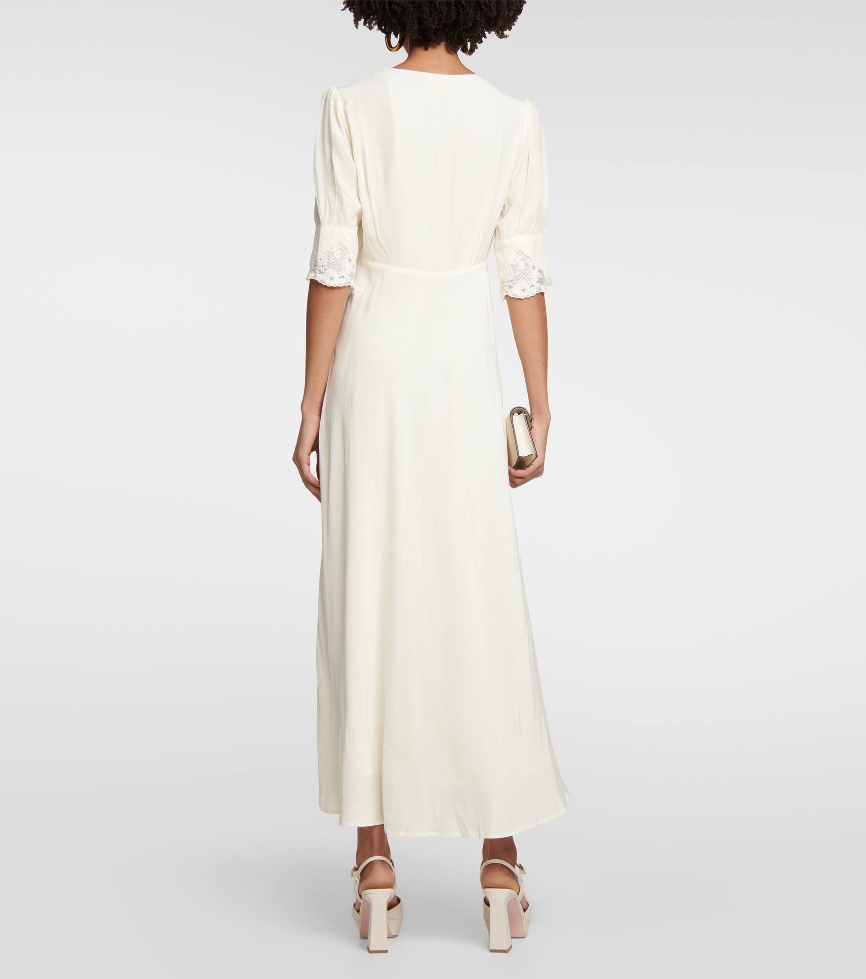 Bridal Simone embroidered maxi dress - 3