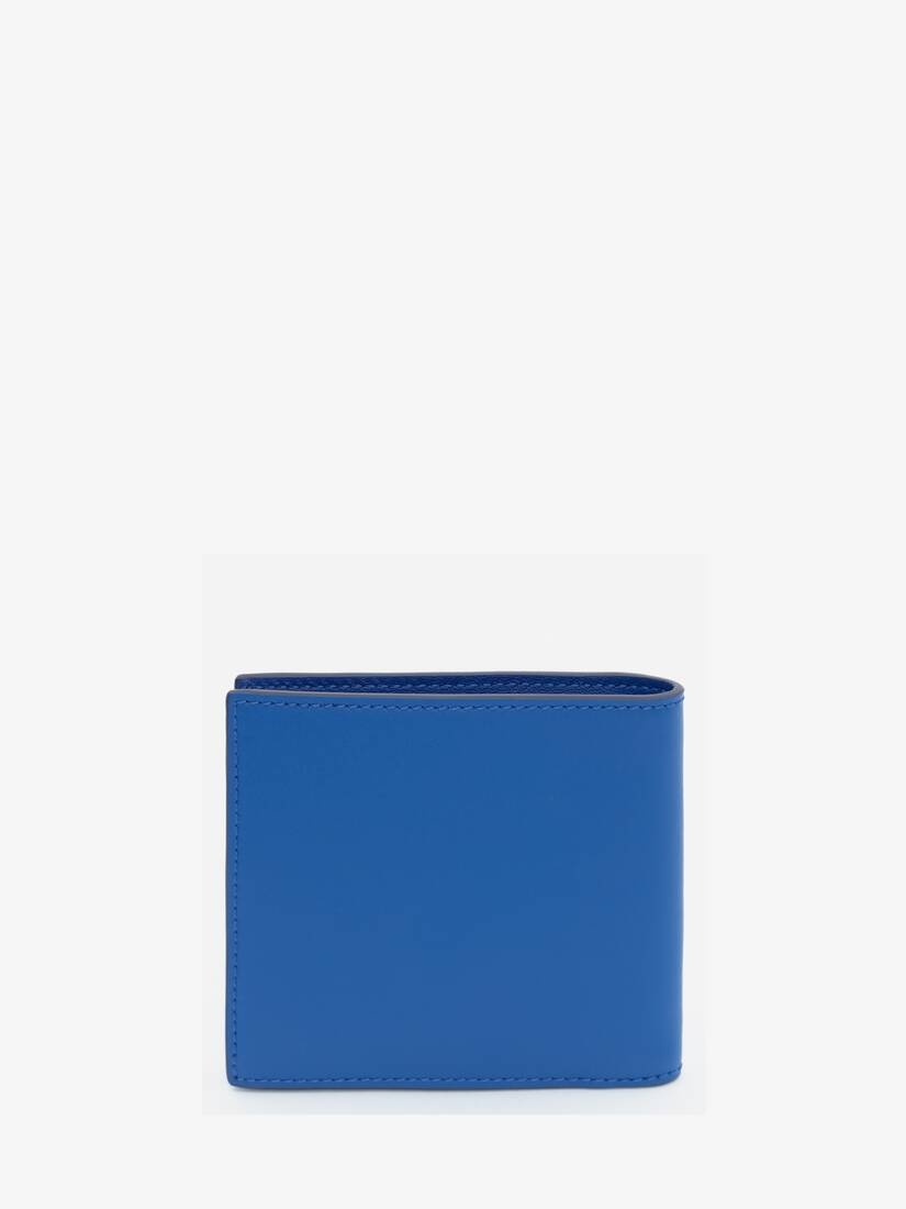 Mcqueen Graffiti Billfold Wallet in Ultramarine - 3