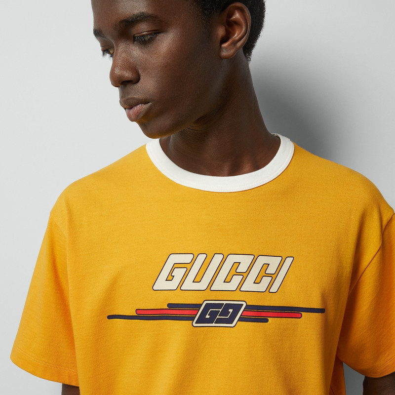 T-shirt with Gucci print 3