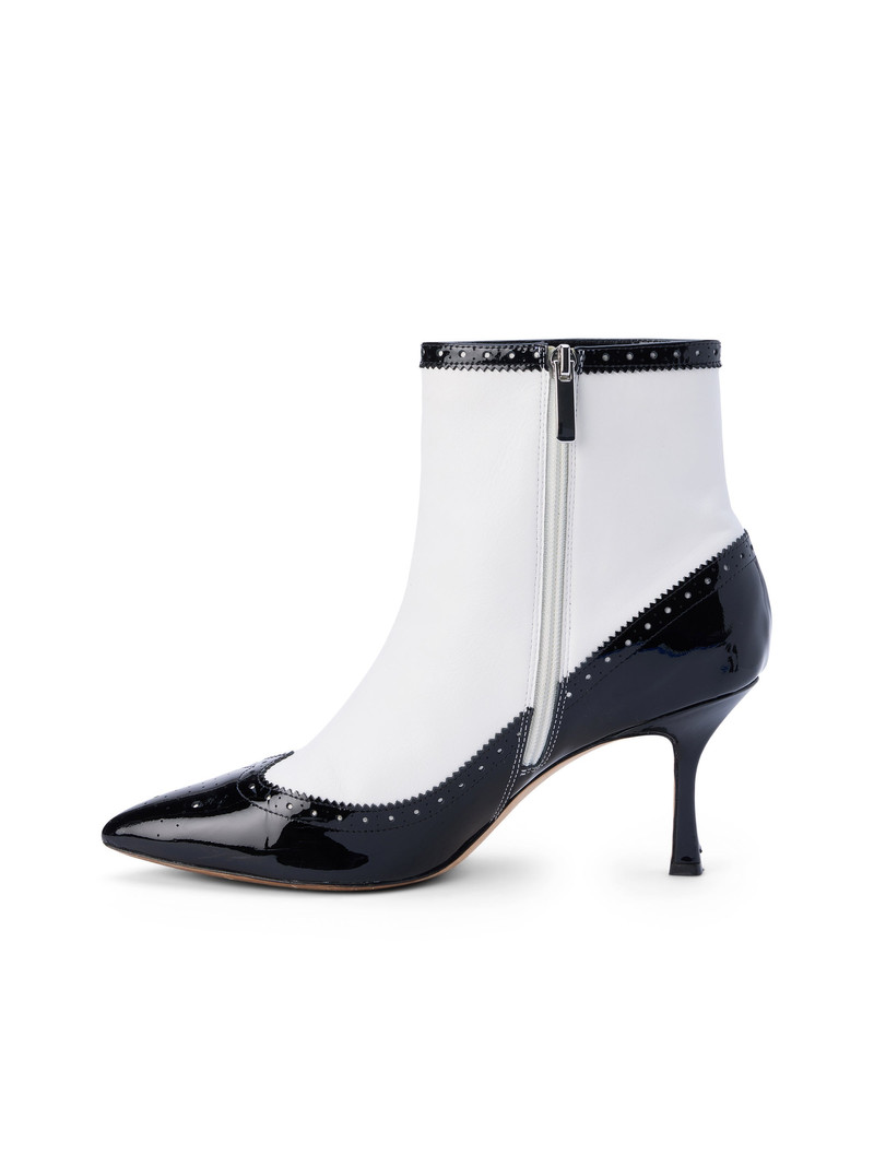 L'AGENCE Ember Patent Leather Bootie outlook