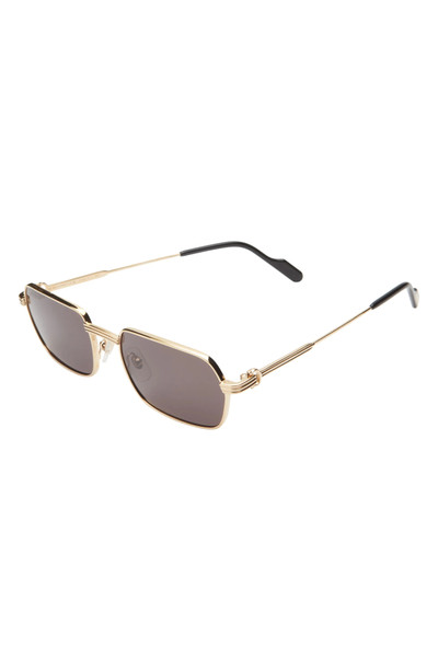 Cartier 56mm Polarized Square Sunglasses outlook