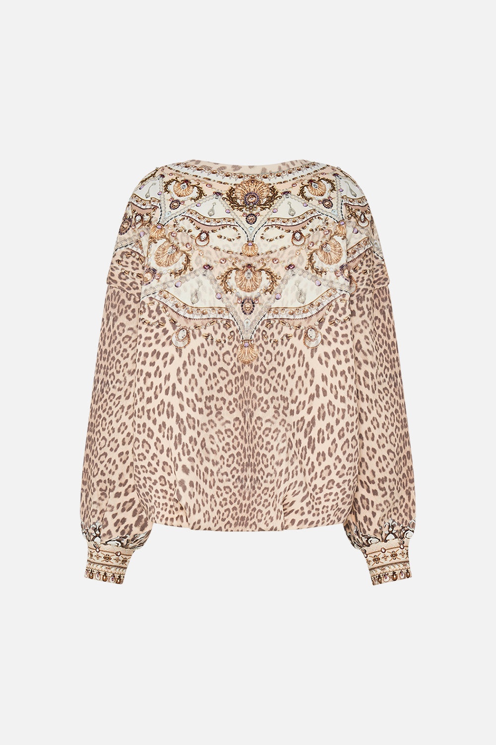 EMBELLISHED TUCK DETAIL SWEATER - 7