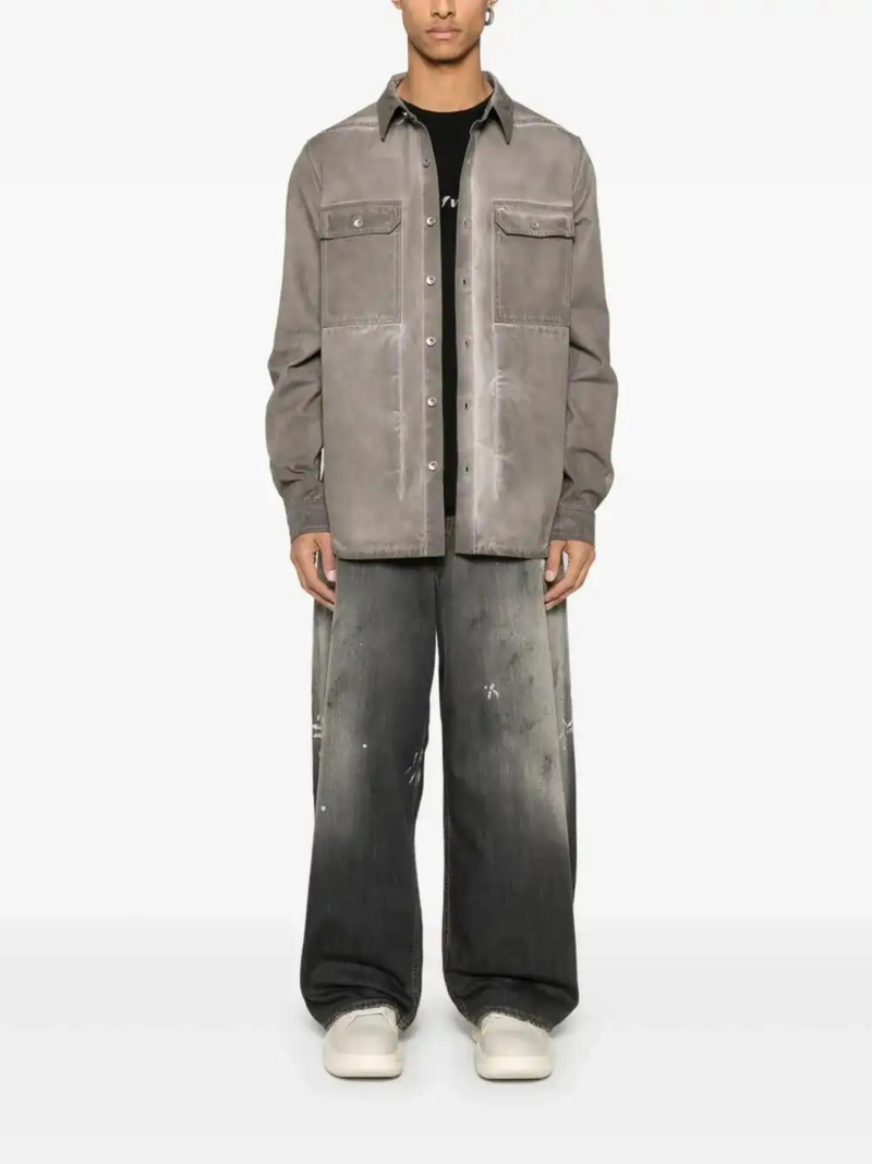 Rick Owens DRKSHDW organic-cotton overshirt outlook
