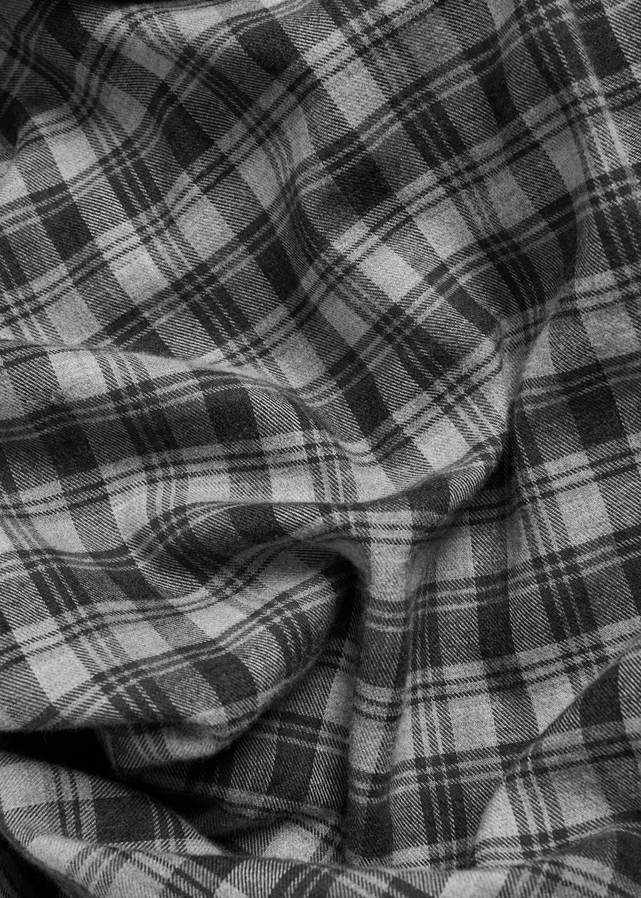 Officine Générale Lipp Checked Brushed Cotton Shirt - 5