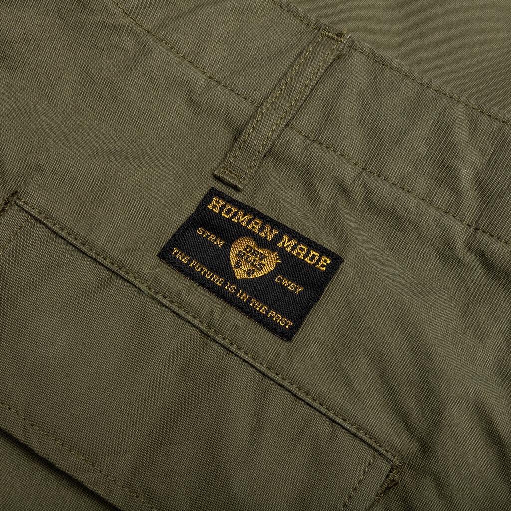 CARGO PANTS - OLIVE DRAB - 4